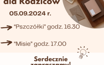 Zebranie dla Rodziców